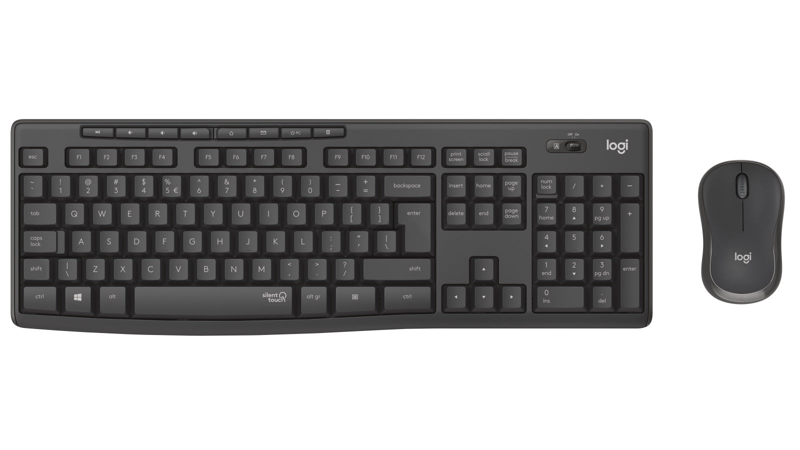Logitech MK295 WIRELESS SILENT  KEYBOARD AND MOUSE COMBO, 2.4GHZ USB RECEIVER - 1YR WTY Logitech MK295 WIRELESS SILENT  KEYBOARD AND MOUSE COMBO, 2.4GHZ USB RECEIVER - 1YR WTY